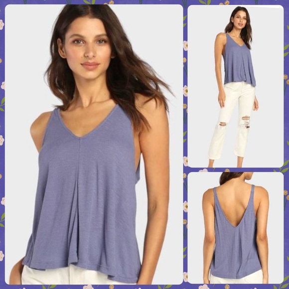 Free People Intimately Tops - 🍒NWT Free People Intimately Dani Tank Top in Dusty Iris. Size: XS